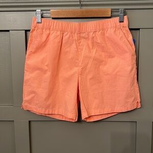 Columbia Girls' Washed Out Shorts Hiking Outdoor Casual Orange Sz Large New NWT